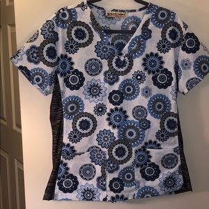 Large scrub top